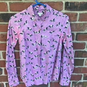 Odille Like new unique button up